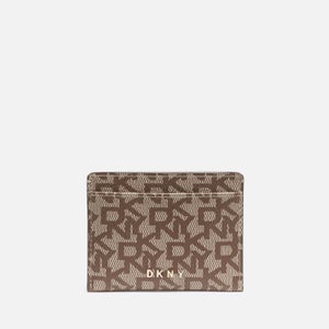 DKNY Bryant Faux Jacquard Cardholder