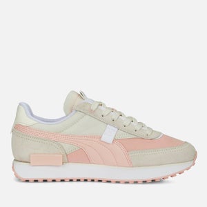 Puma Future Rider Displaced Running Style Suede Trainers