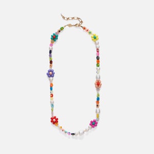 Anni Lu Mexi Flower Pearl and Bead Necklace