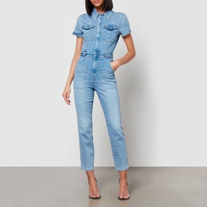 Good American Women's Fit For Success Jumpsuit - Blue