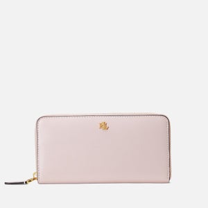 Lauren Ralph Lauren Leather Large Zip Continental Wallet