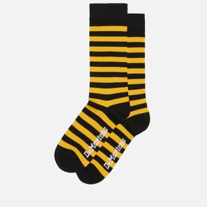 Dr. Martens Thin Stripe Socks - Yellow/Black