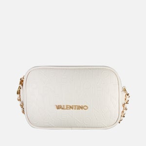 Valentino Relax Monogrammed Faux Leather Camera Bag