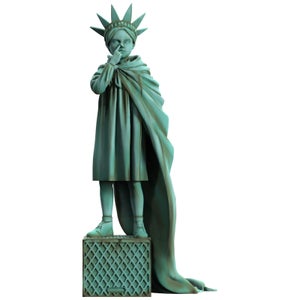 Mighty Jaxx Liberty Girl By Brandalised (Freedom Edition) Figure
