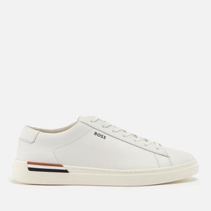 Boss Clint Men's Leather Tennis Trainers