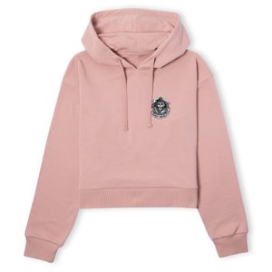 Sons of Anarchy White Label Women's Cropped Hoodie - Dusty Pink
