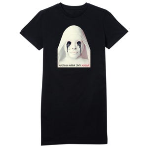 American Horror Story Asylum Women's T-Shirt Dress - Black