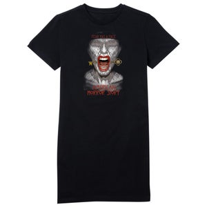 American Horror Story Fear Has A Face Women's T-Shirt Dress - Black
