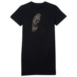 Buffy The Vampire Slayer Distress Spike Women's T-Shirt Dress - Black