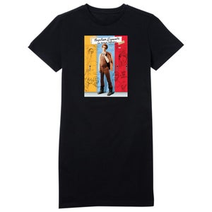 Napoleon Dynamite Poster Women's T-Shirt Dress - Black
