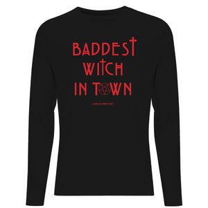 American Horror Story Baddest Witch In Town Men's Long Sleeve T-Shirt - Black