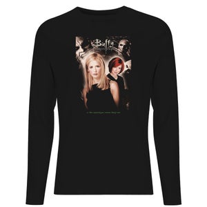 Buffy The Vampire Slayer S4 Poster Men's Long Sleeve T-Shirt - Black