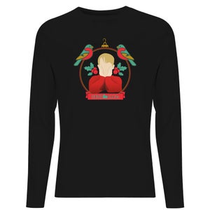 Home Alone Christmas Bauble Men's Long Sleeve T-Shirt - Black