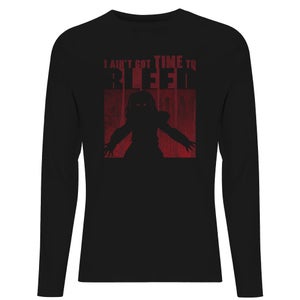 Predator Time To Bleed Men's Long Sleeve T-Shirt - Black