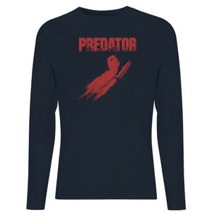 Predator Arm Blades Men's Long Sleeve T-Shirt - Navy