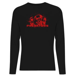 Predator Welcome To The Hunt Men's Long Sleeve T-Shirt - Black