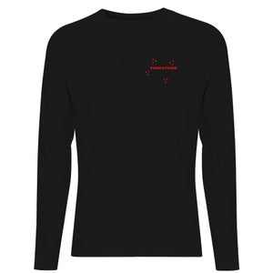 Predator Targeted Logo Men's Long Sleeve T-Shirt - Black