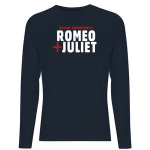 Romeo and Juliet Logo Men's Long Sleeve T-Shirt - Navy