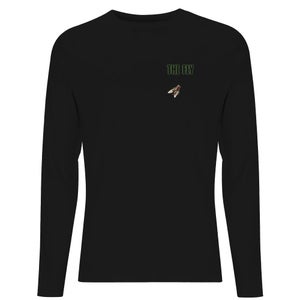 The Fly Giant Fly Men's Long Sleeve T-Shirt - Black