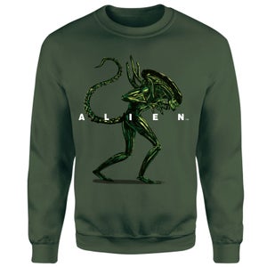 Alien Full Side Sweatshirt - Green