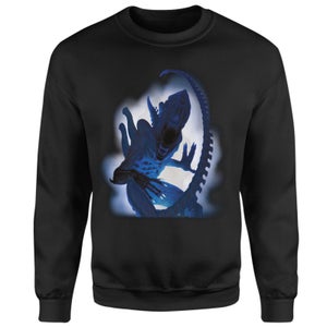Alien Through The Smoke Sweatshirt - Black