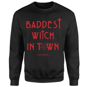 American Horror Story Baddest Witch In Town Sweatshirt - Black