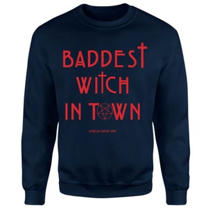 American Horror Story Baddest Witch In Town Sweatshirt - Navy