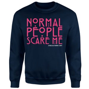American Horror Story Normal People Scare Me Sweatshirt - Navy