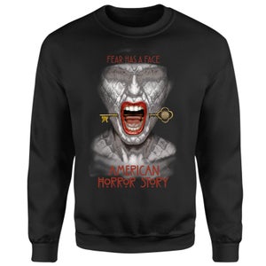 American Horror Story Fear Has A Face Sweatshirt - Black