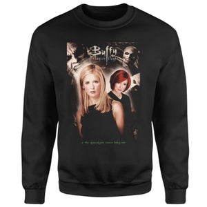 Buffy The Vampire Slayer S4 Poster Sweatshirt - Black