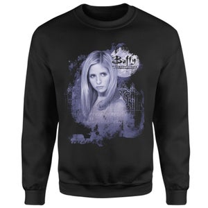 Buffy The Vampire Slayer Face Sweatshirt - Black