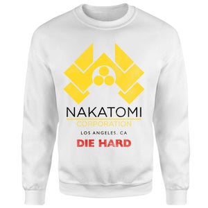 Die Hard Nakatomi Corp Sweatshirt - White