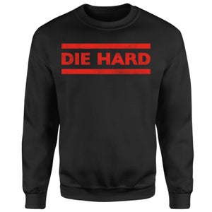 Die Hard Red Logo Sweatshirt - Black