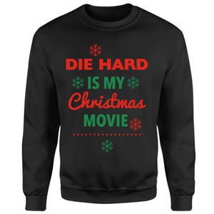 Die Hard Christmas Movie Sweatshirt - Black