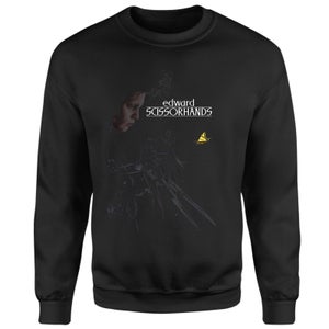 Edward Scissorhands Poster Sweatshirt - Black