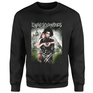 Edward Scissorhands Movie Poster Sweatshirt - Black