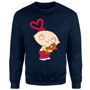 Family Guy Stewie Loves Bear Sweatshirt - Navy