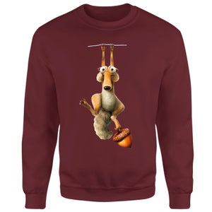 Ice Age Scrat Sweatshirt - Burgundy