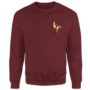 Ice Age Scrat Pocket Sweatshirt - Burgundy