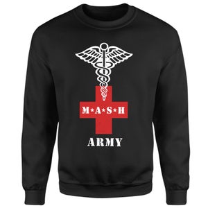 M*A*S*H Army Red Cross Sweatshirt - Black
