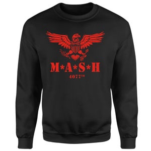 M*A*S*H Broken Eagle Logo Sweatshirt - Black