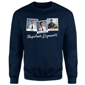 Napoleon Dynamite Polaroids Sweatshirt - Navy