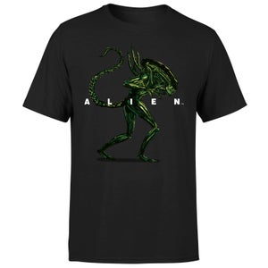 Alien Full Side Men's T-Shirt - Black