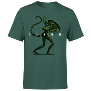 Alien Full Side Men's T-Shirt - Green
