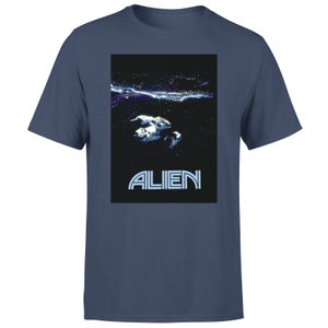 Alien Spacetravel Still Men's T-Shirt - Navy