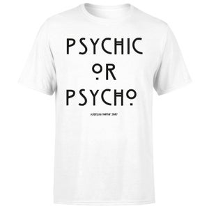 American Horror Story Psychic Or Psycho Men's T-Shirt - White