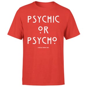American Horror Story Psychic Or Psycho Men's T-Shirt - Red
