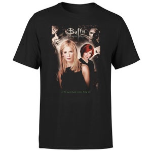 Buffy The Vampire Slayer S4 Poster Men's T-Shirt - Black