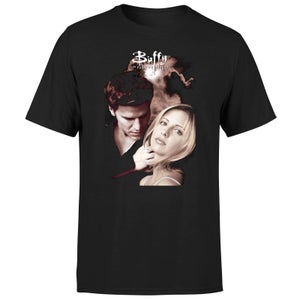 Buffy The Vampire Slayer Angel Poster Men's T-Shirt - Black