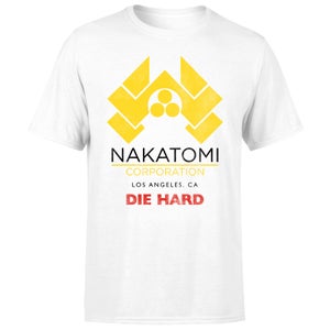 Die Hard Nakatomi Corp Men's T-Shirt - White